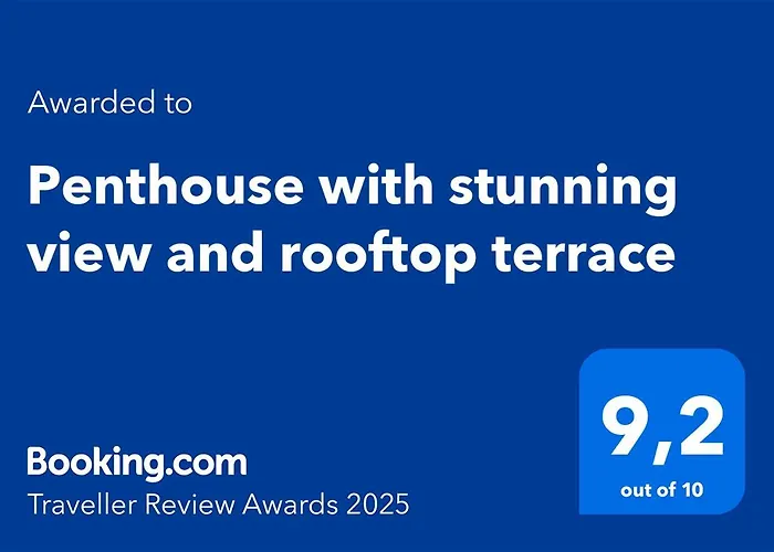 Penthouse With Stunning View And Rooftop Terrace